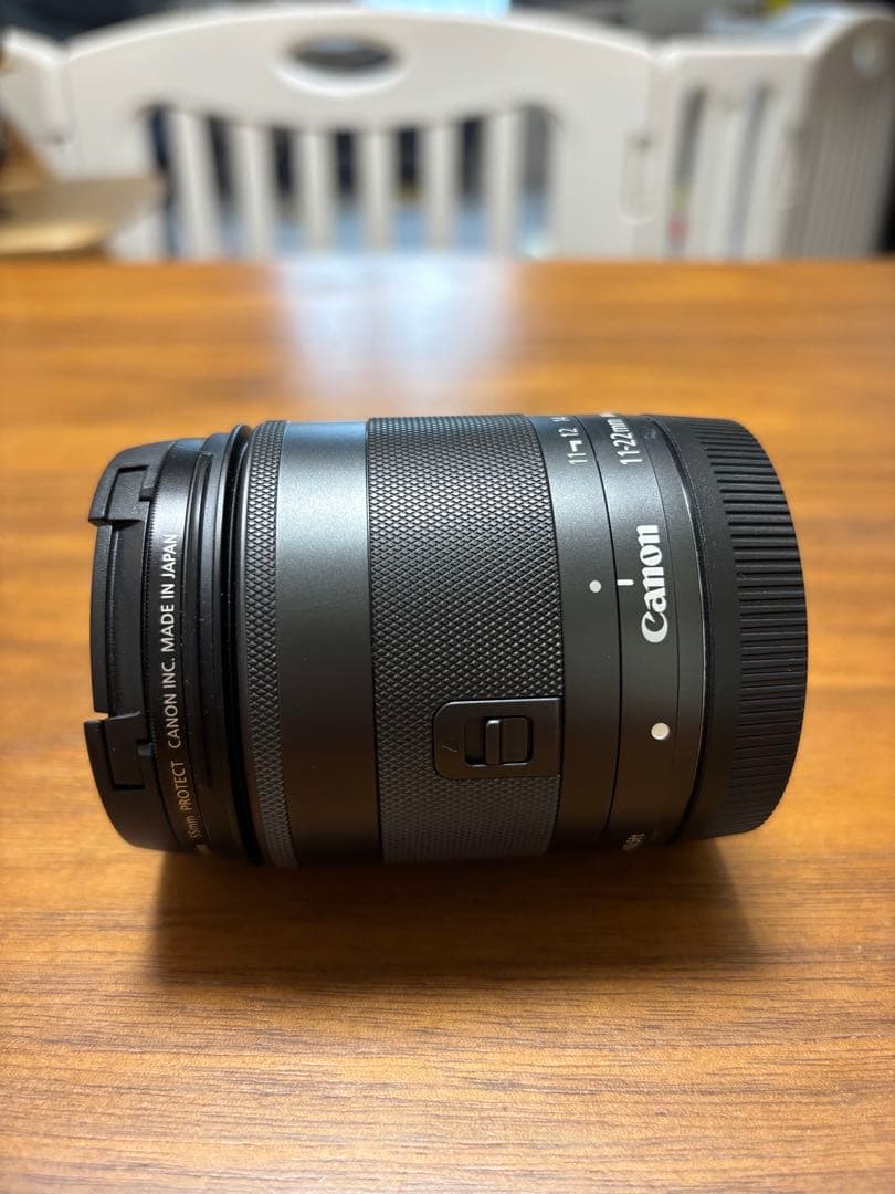 ［値下げ］Canon ef-m 11-22mm ※箱・フード・ケース付き