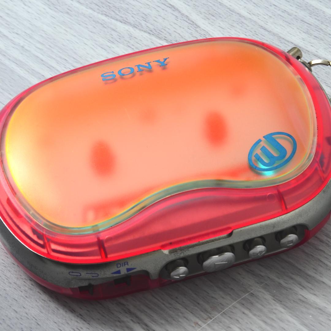 SONY WALKMAN WM-EQ5 ビーンズカセットウォークマン ピンク