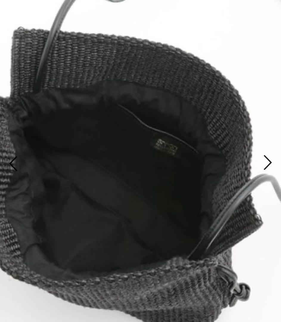 ren　新品　値札付　ナノユニバース　arron 巾着 ショルダーバッグ