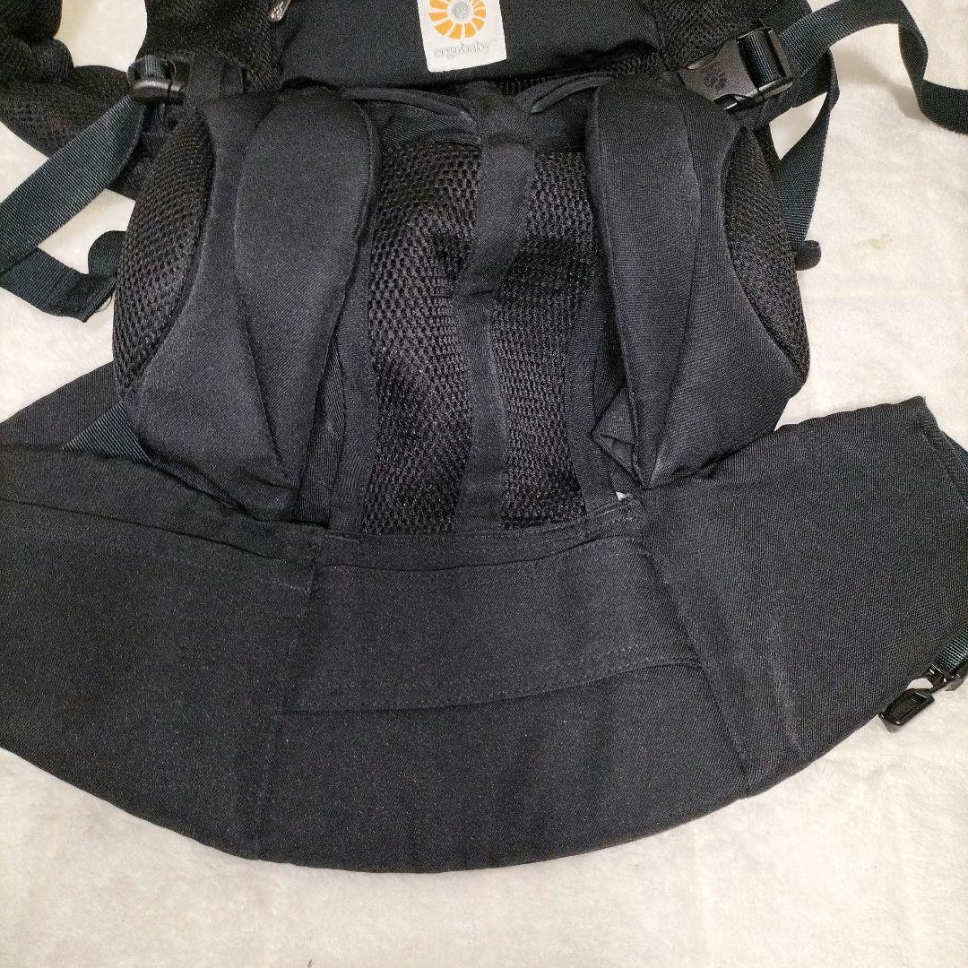 エルゴベビー オムニ360 黒 クールエアメッシュ 抱っこひも 付属品付き 美品