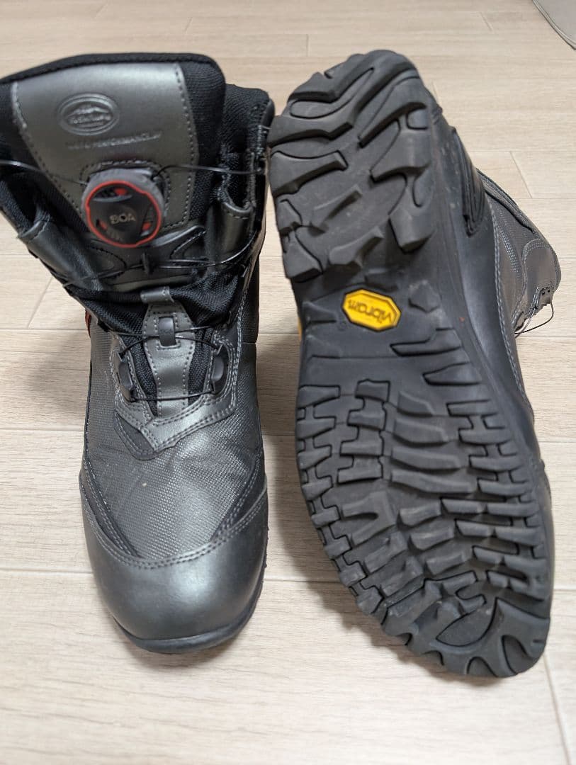 クシタニ　BOA ブラック ハイカット ミリタリーブーツ