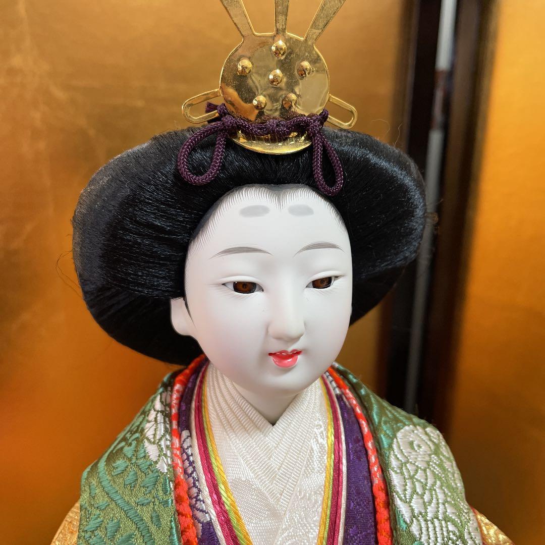 【高級 雛人形：人形師三代目好光：姫 十二単衣】