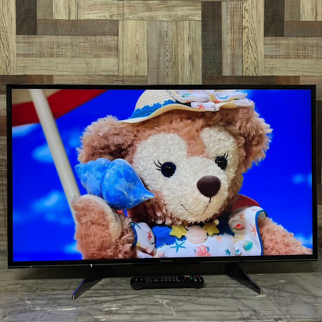 リクエスト価格❣️パナソニック43V型4K液晶テレビ スマートビエラ アプリ多数◎