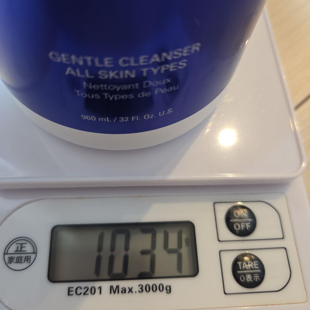 新品未使用 ゼオスキン ジェントルクレンザー 業務用 960ml