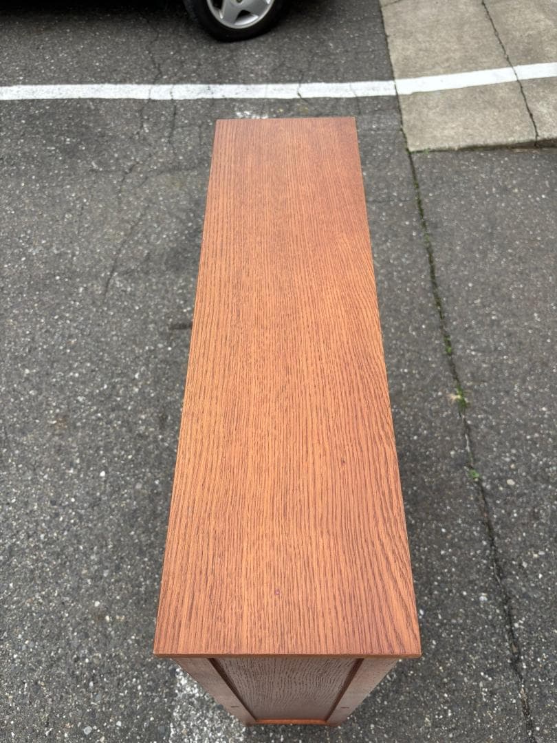 木製 3段ブックシェルフ hommage 本棚 ブラウン