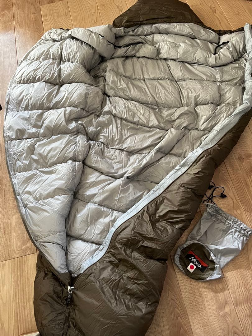 NANGA ナンガ35 ウエストオリジナルシュラフ 　寝袋　【送料込】