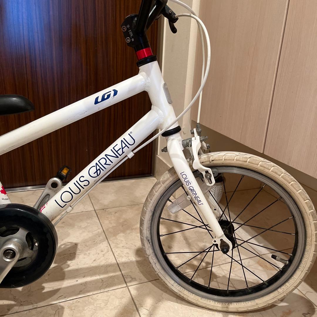 ルイガノキッズバイクホワイト16インチ ※湘南東部近辺でお取引き可能な方（土日）
