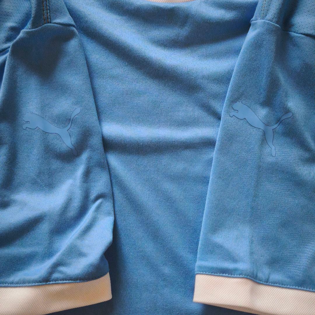 マンチェスター・シティ 125周年記念シャツ 水色 PUMA oasis