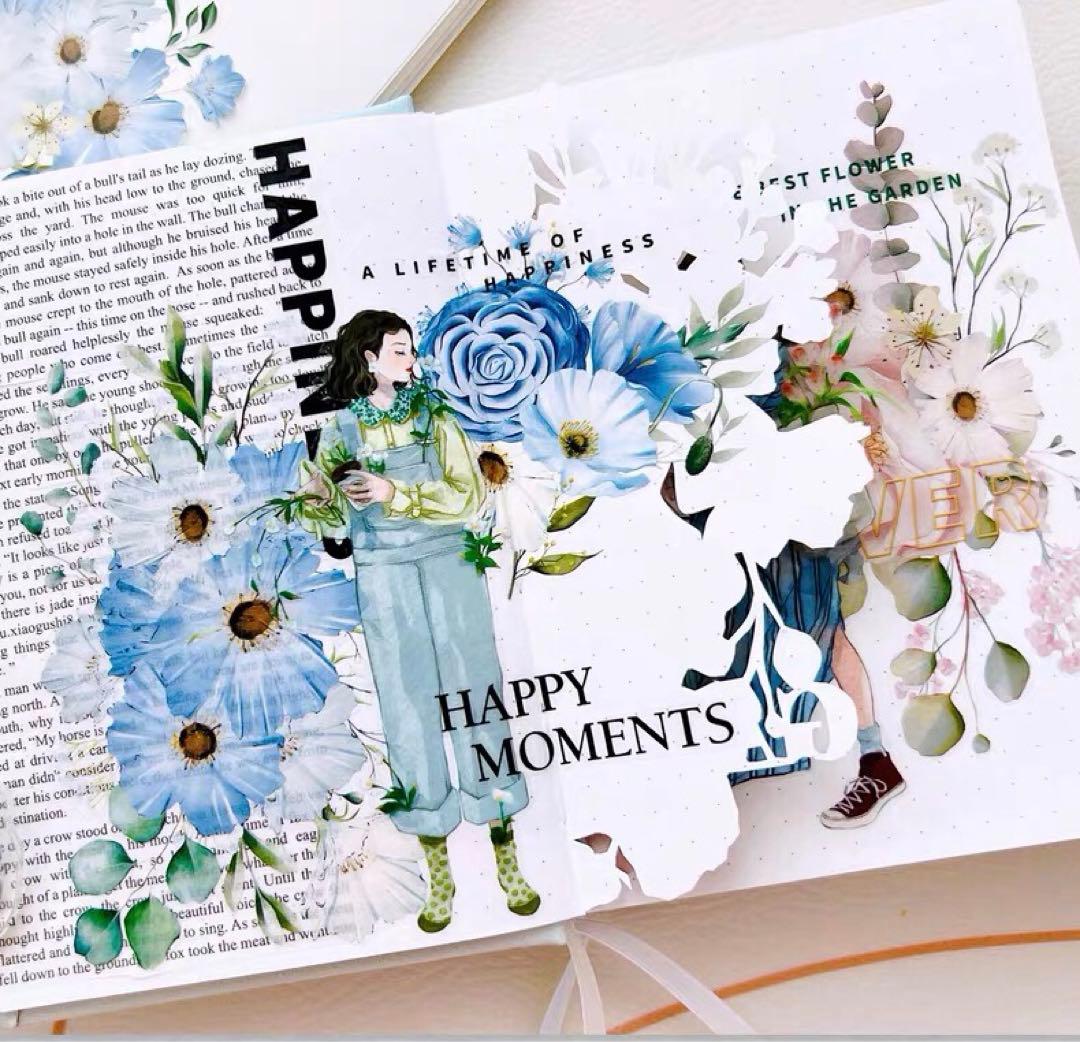 新品　カナダWT　枕星花影　PETタイプマスキングテープ　マステ