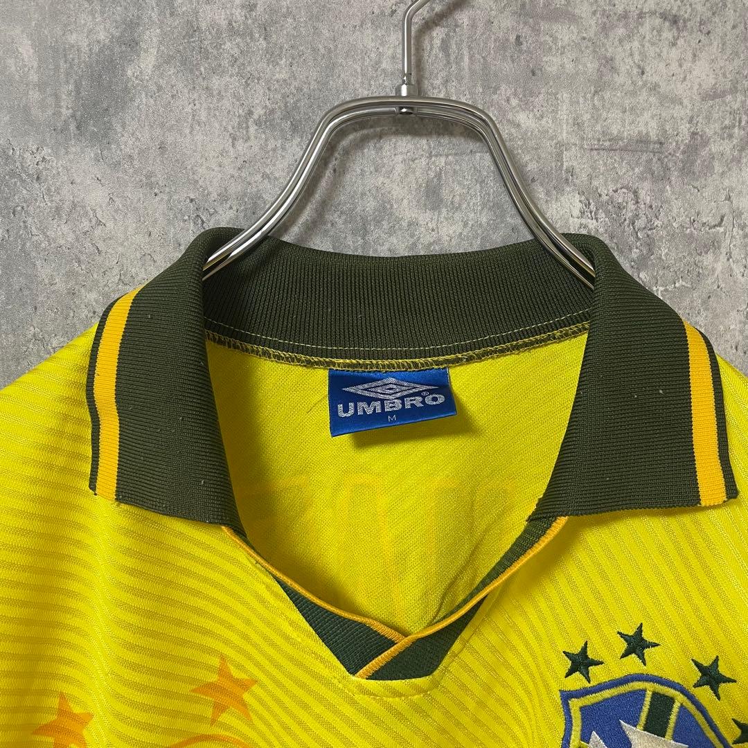 【UMBRO/アンブロ】 90s ブラジル代表 ロマーリオ #11 ユニフォーム