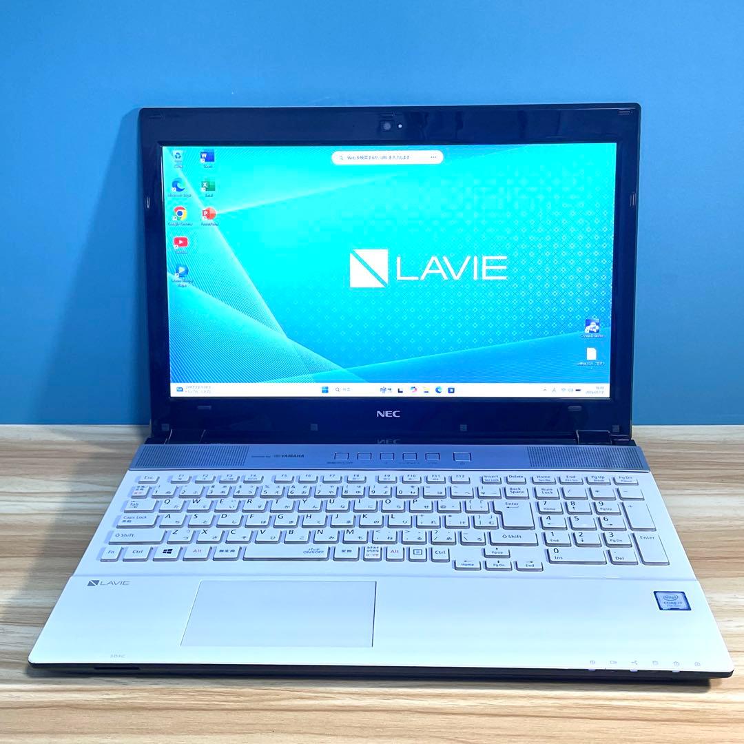 Windowsノート本体 NEC LAVIE/Corei7/16GB/SSD+HDD/Blu-ray