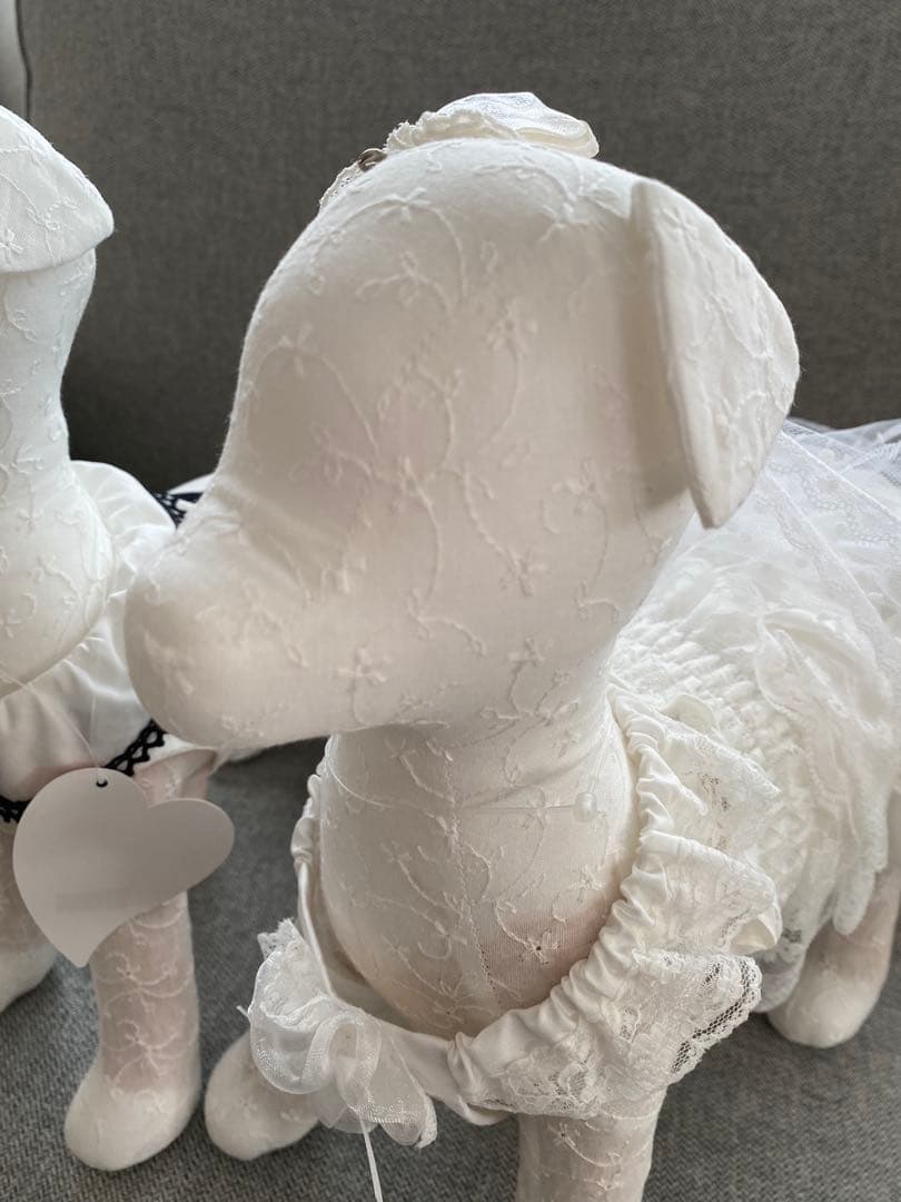 新品 華集LULU doll ヘッドリュクスバーディ 水玉蝶タイ ケアお洋服