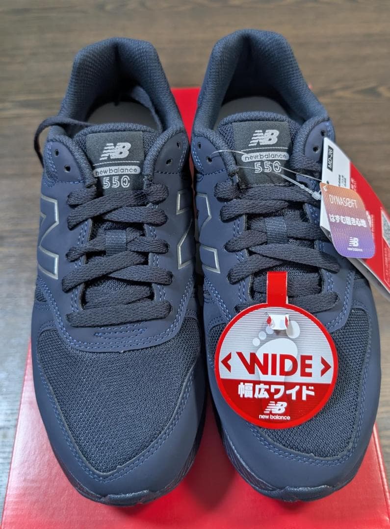 new balance(ニューバランス) メンズ 550 v5 幅広 ワイド m