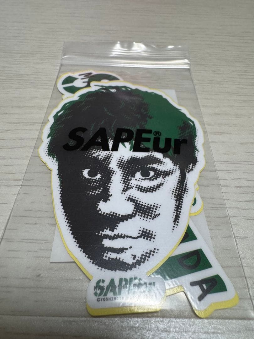 SAPEur HAMADA MASATORSHI コラボステッカー　7枚セット