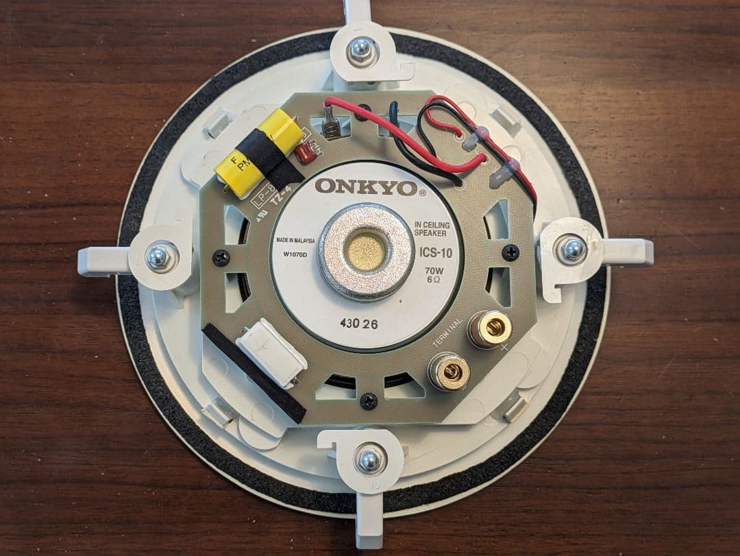 ONKYO ICS-10、IWS-10 スピーカー