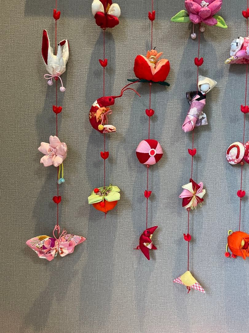 つるし雛　No.138 壁掛けタイプ　ひな祭り　桃の節句　初節句飾り