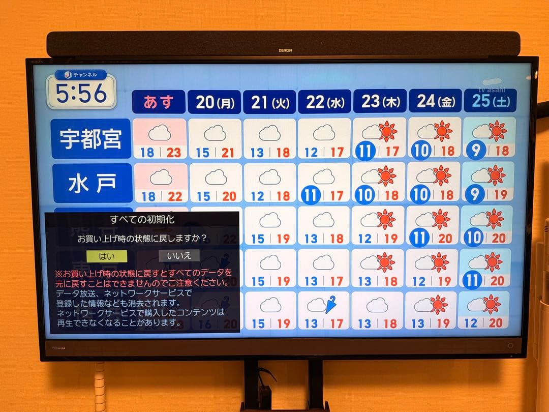 50インチ 4K TOSHIBA REGZA 50M510X 液晶 テレビ