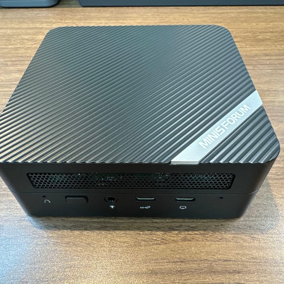 ジャンク ミニPC MINISFORUM UM560 電源が入らない SSDなし