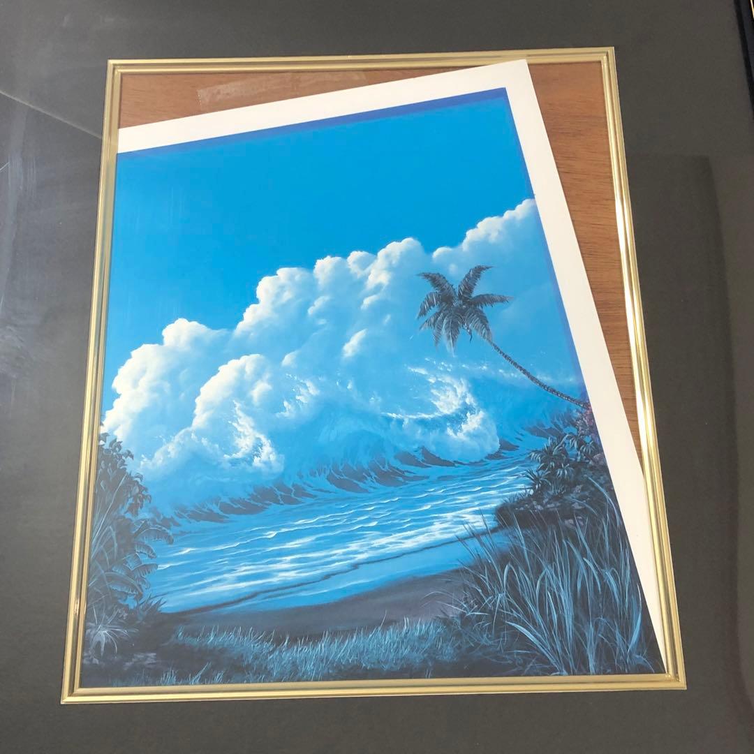 ゲーリーウェルティー ポスター 額縁あり 直筆サイン