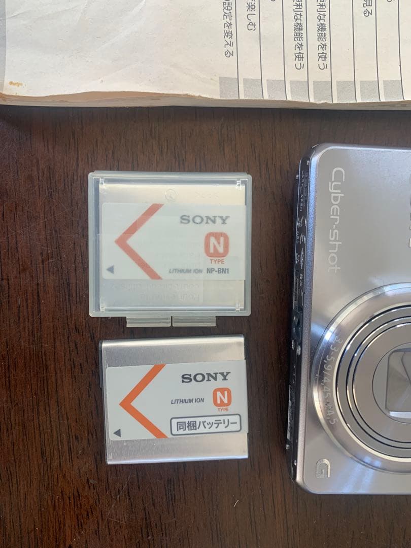 SONY Cyber-shot DSC-WX100 バッテリー2個　ジャンク品