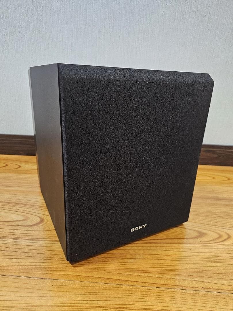 【美品】SONY SA-CS9 サブウーファー 元箱 説明書、RCAケーブル付属