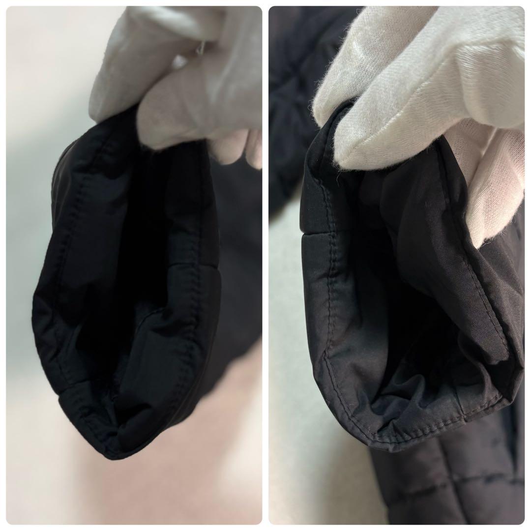 NEW BALANCE ベンチコート ブラック メンズ M ロゴ入り 軽量 秋冬