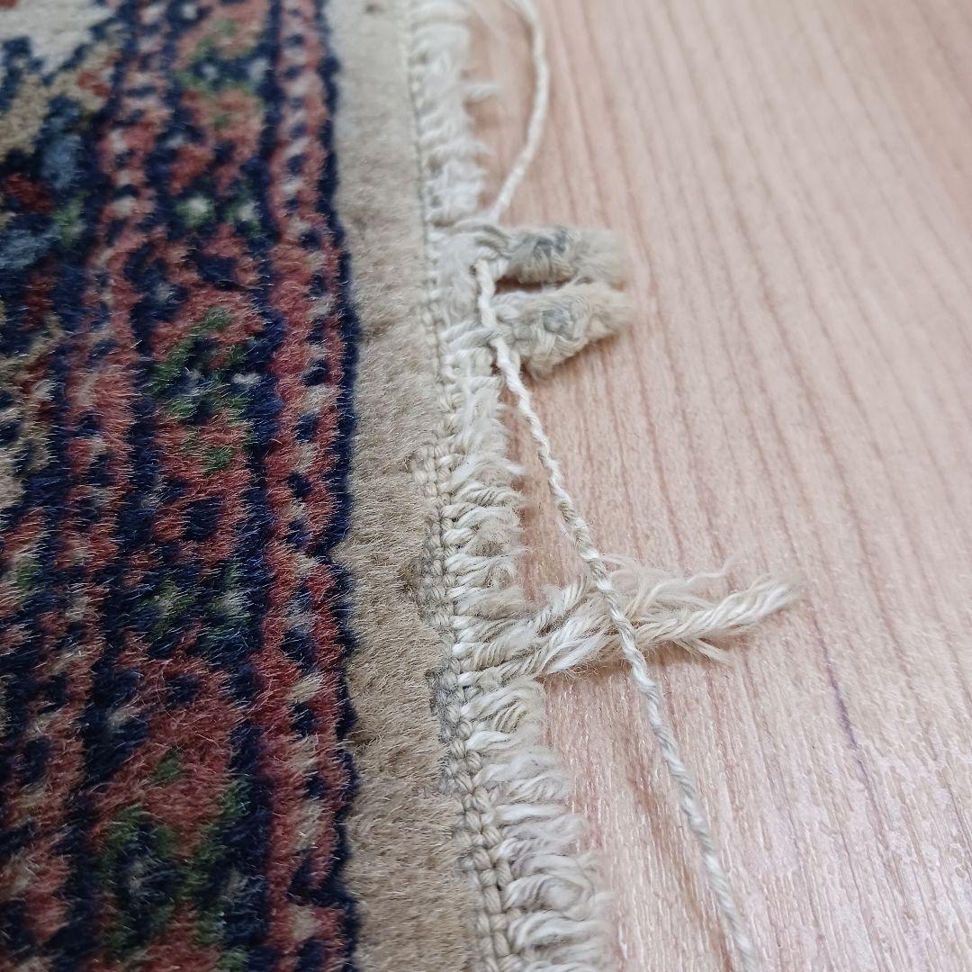 Y3202 パキスタン絨毯 ウール 手織り 180×128㎝