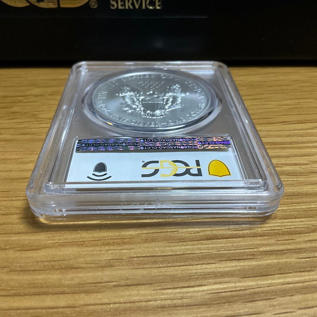 【新品】イーグル銀貨2021-(S) T1 PCGS MS70 サンフランシスコ