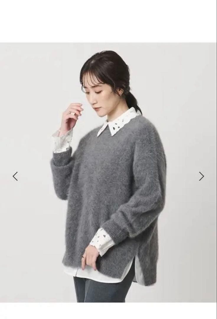 【完売品】ユナイテッドアローズ エンブロイダリー カラー シャツ