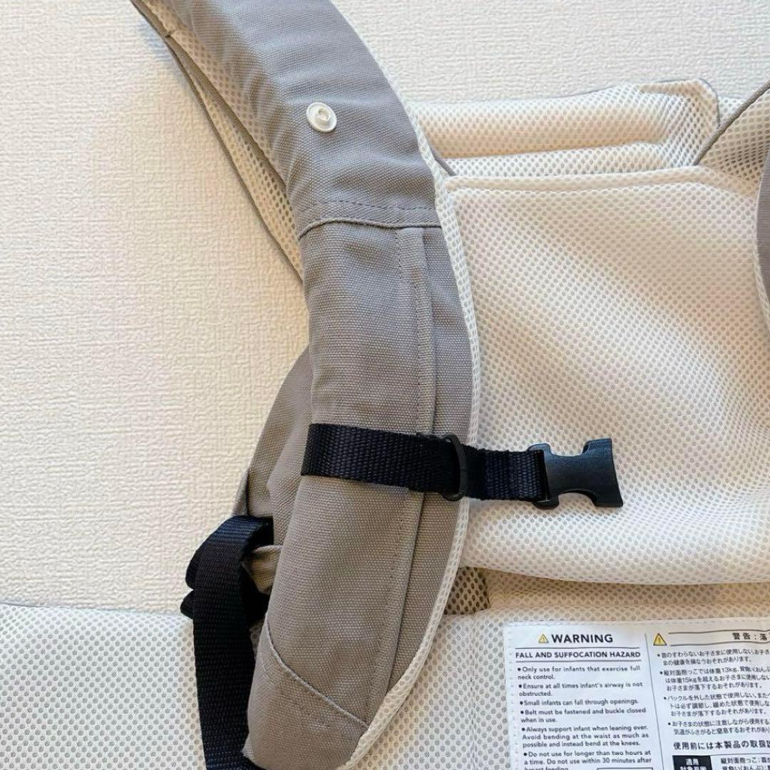 【美品】抱っこ紐　キューズベリー NICO グレー
