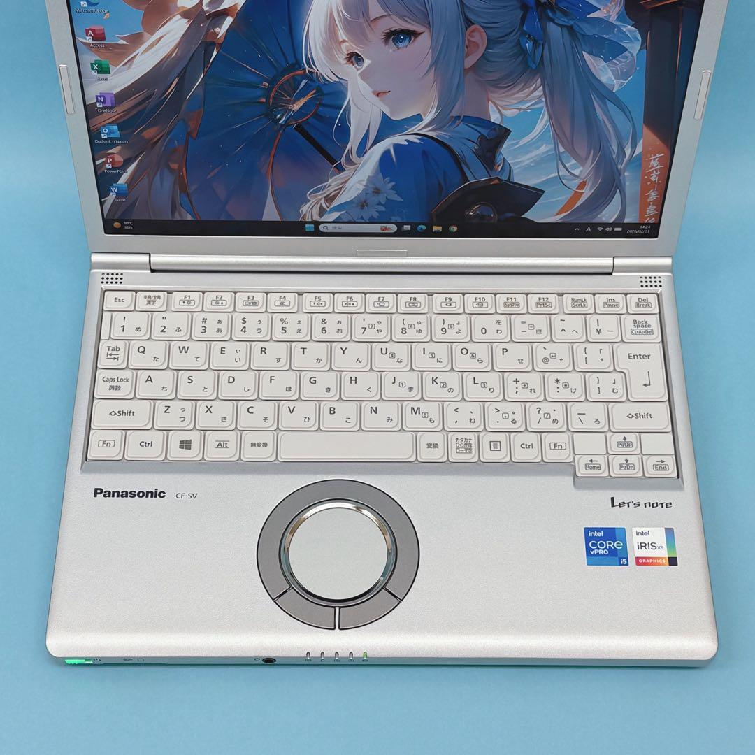064 美品 レッツノートCF-SV1 i5 第11世代 16GB office