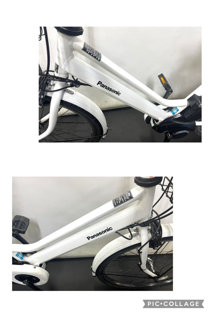 1年保証 新型　パナソニック　ティモ　26インチ　街乗り　白　電動アシスト自転車