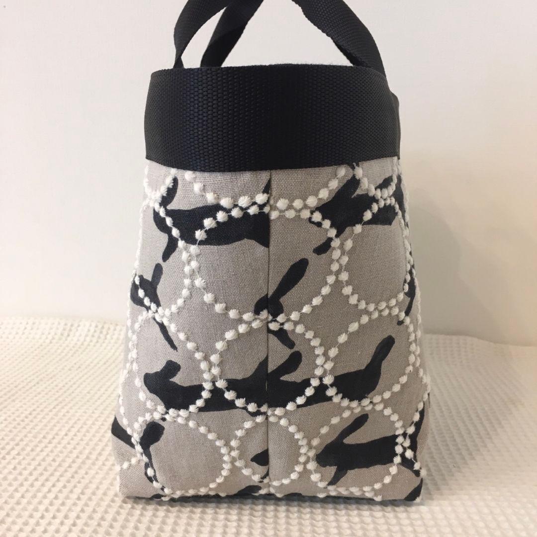 ミナペルホネン ハンドメイド トートバッグ runrunrun タンバリン