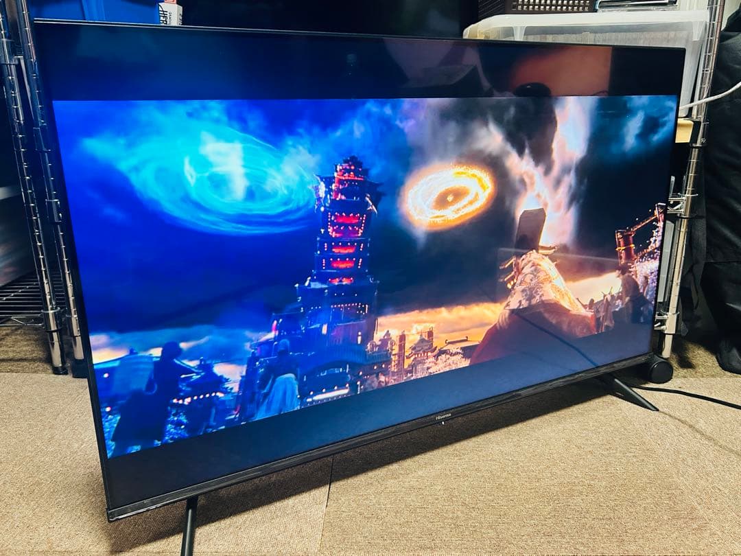 大画面 43インチ 4K 液晶テレビ 43E6G YouTube アマプラ
