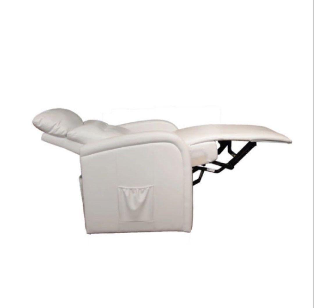 電動 リクライニング ソファ 1人掛け 合成皮革