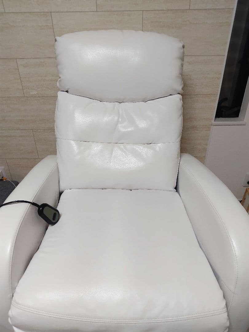 電動 リクライニング ソファ 1人掛け 合成皮革