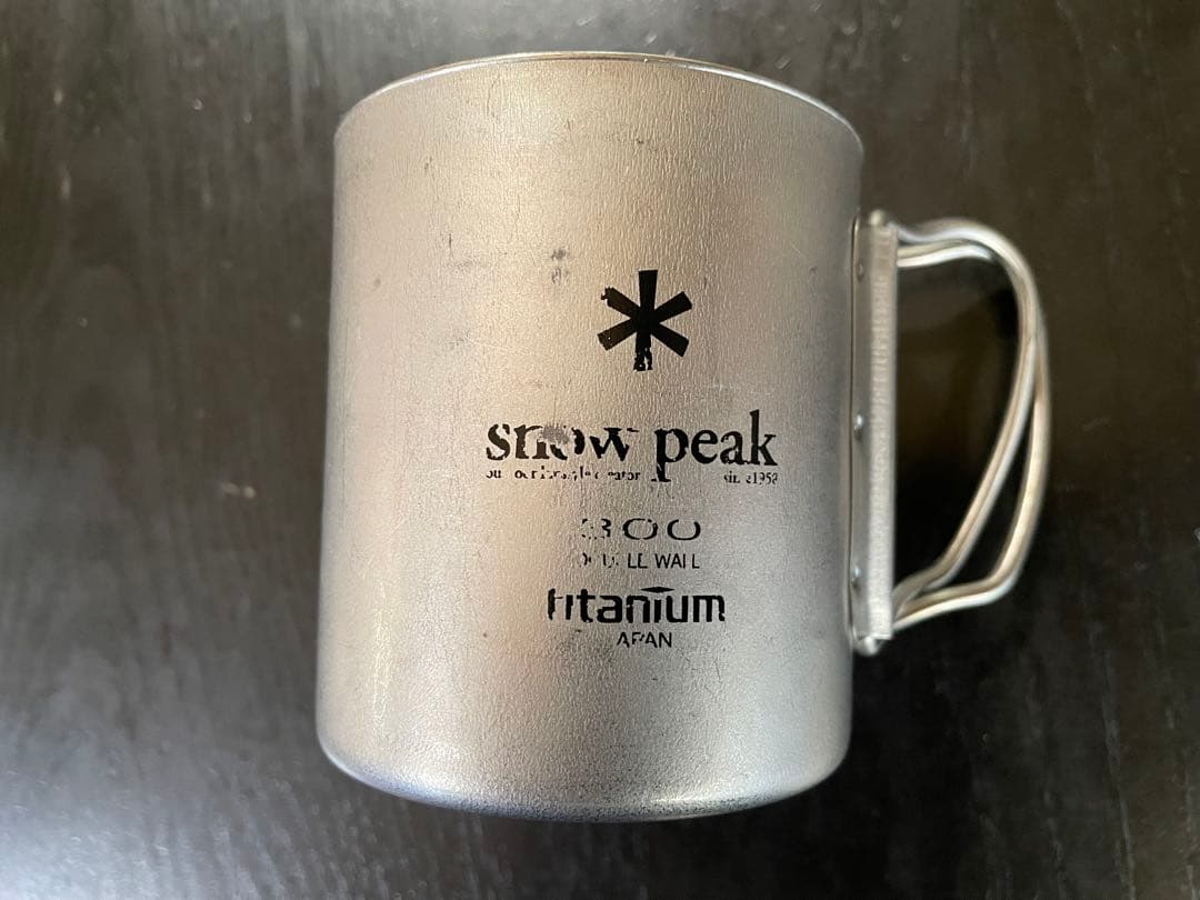  peak スノーピーク　チタンダブルマグ300ml 4個セット
