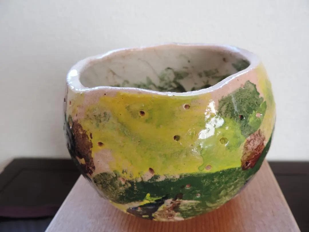 楽茶碗　『王仁』 銘　美品