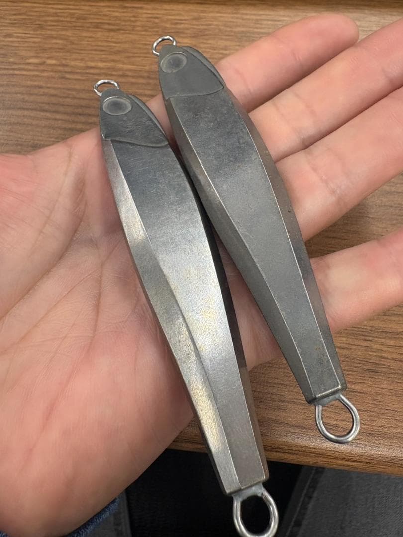 TG PLAN メタルジグ 250g 2個セット TGプレーン TGベイト同様