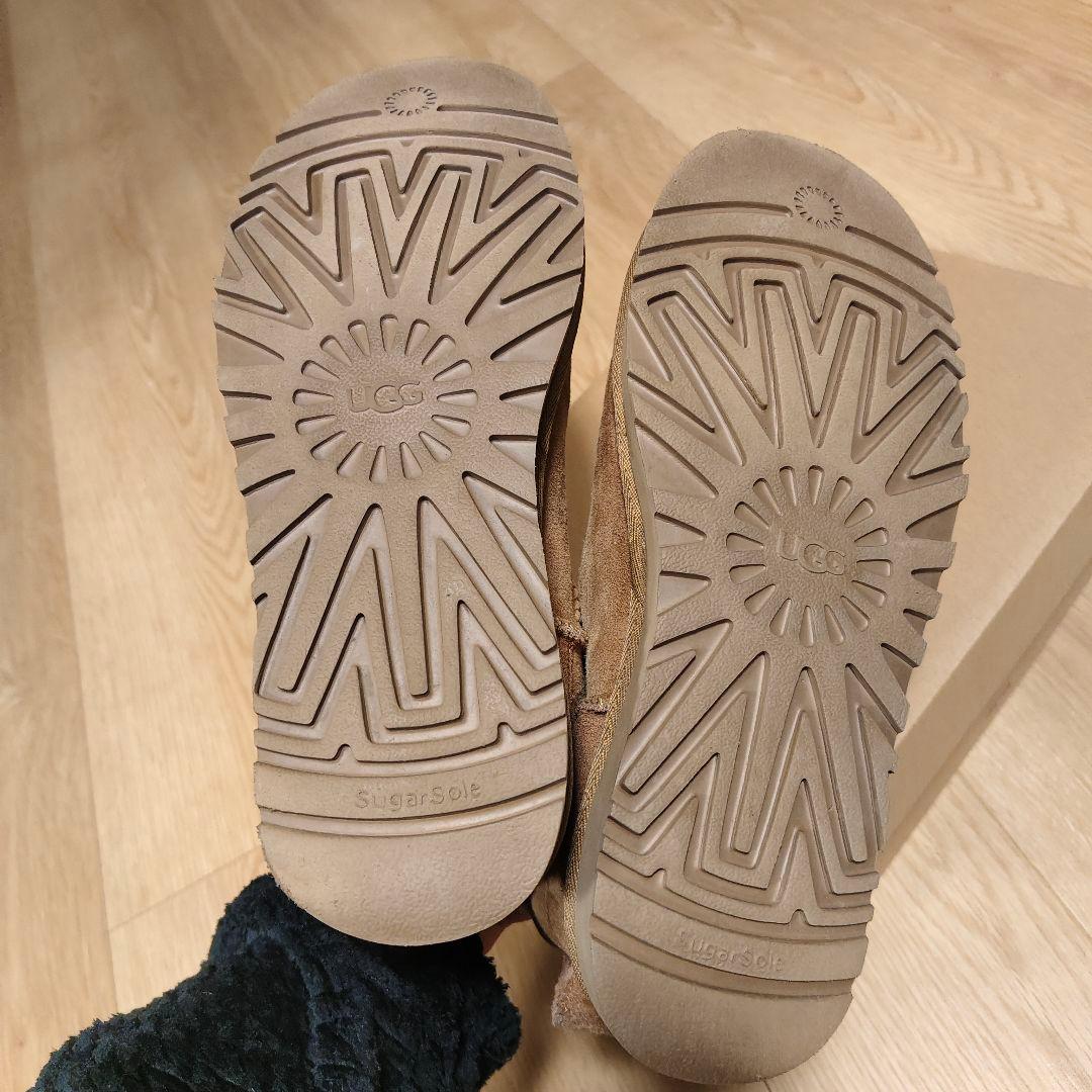 【美品】UGG＊W Classic Ultra Mini Chestnut