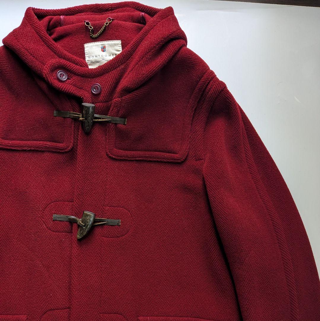 MONTGOMERY ムーアブルック ヘリンボーン ダッフルコート 36/46
