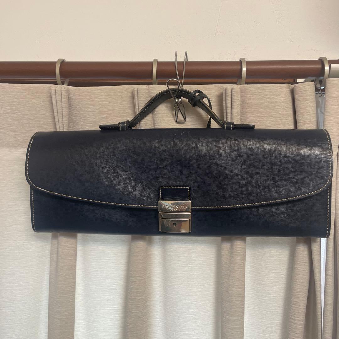 【即日発送】E.MARINELLA ソットブラッチョ 折り畳み式ブリーフケース