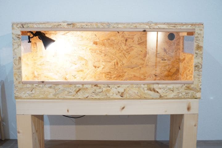 飼育ケージ　初！シートヒーター使用可能　●木製レール※送料無料