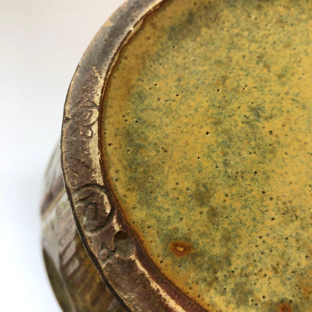 vintage 文様のある花器