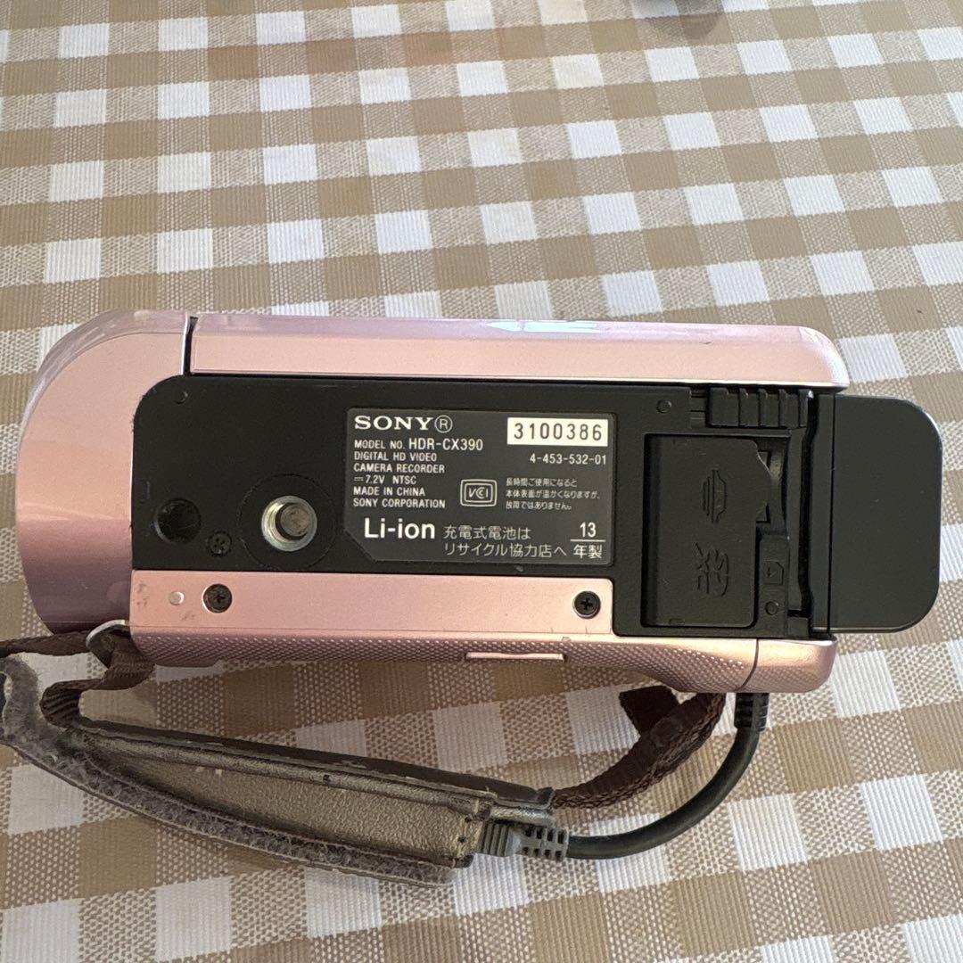 SONY ビデオカメラ　HDR-CX390