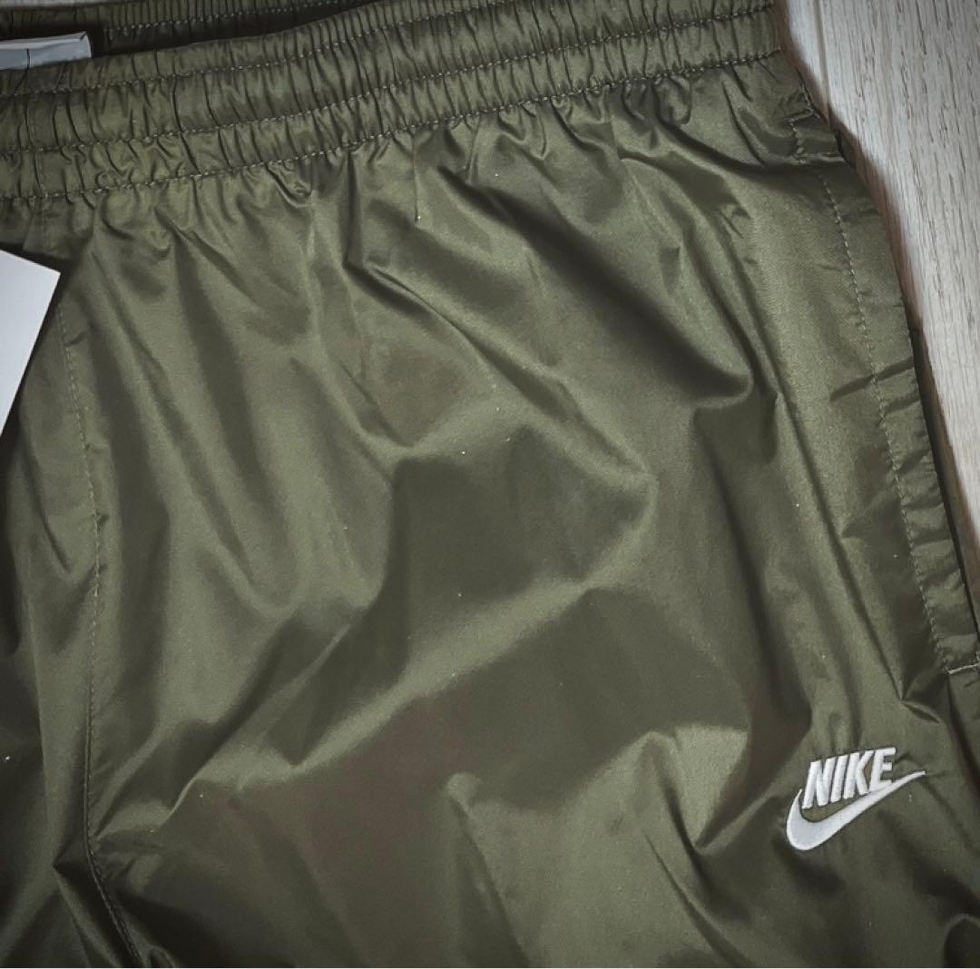 ナイキ ウィンドブレーカー 上下セット ジャケット パンツ新品 XL オリーブ