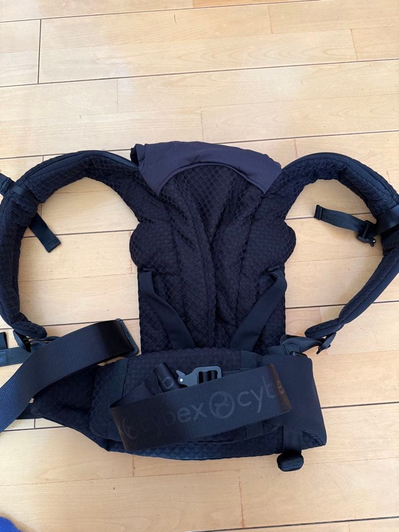 美品／CYBEX・ブラック 抱っこ紐
