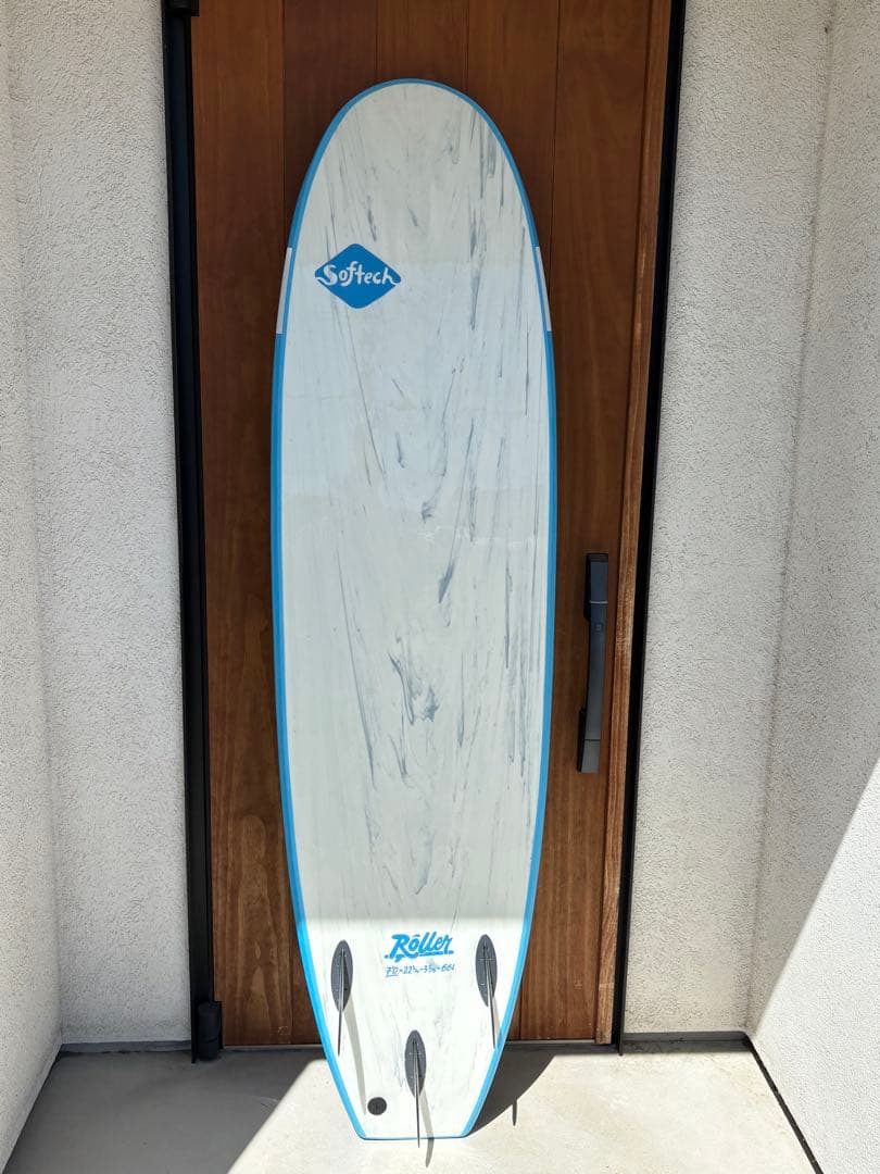 SOFTECH 7'0 ソフテック　リーシュ付　ソフトボード
