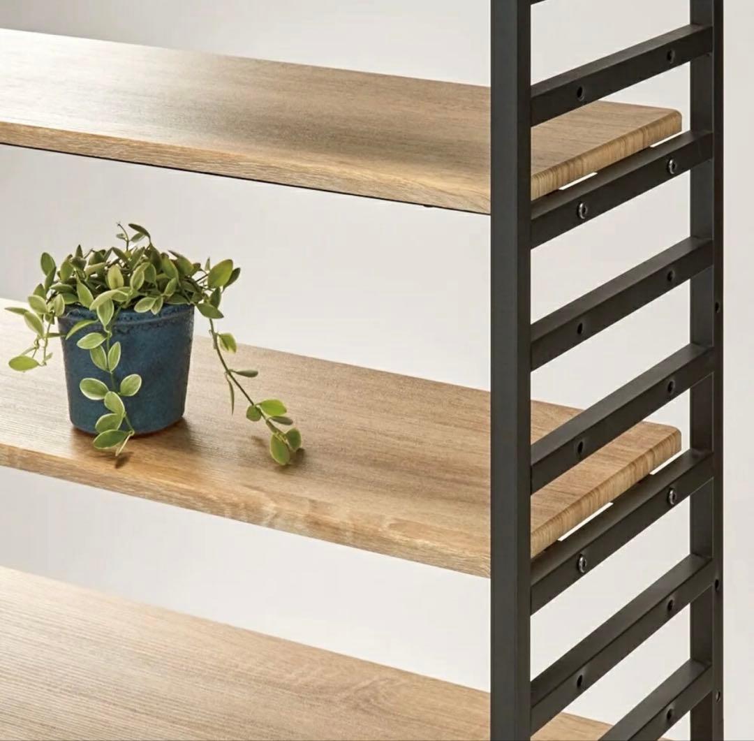 ディノス家具dinos メタルラック スチールラック 棚　本棚 ラック シェル