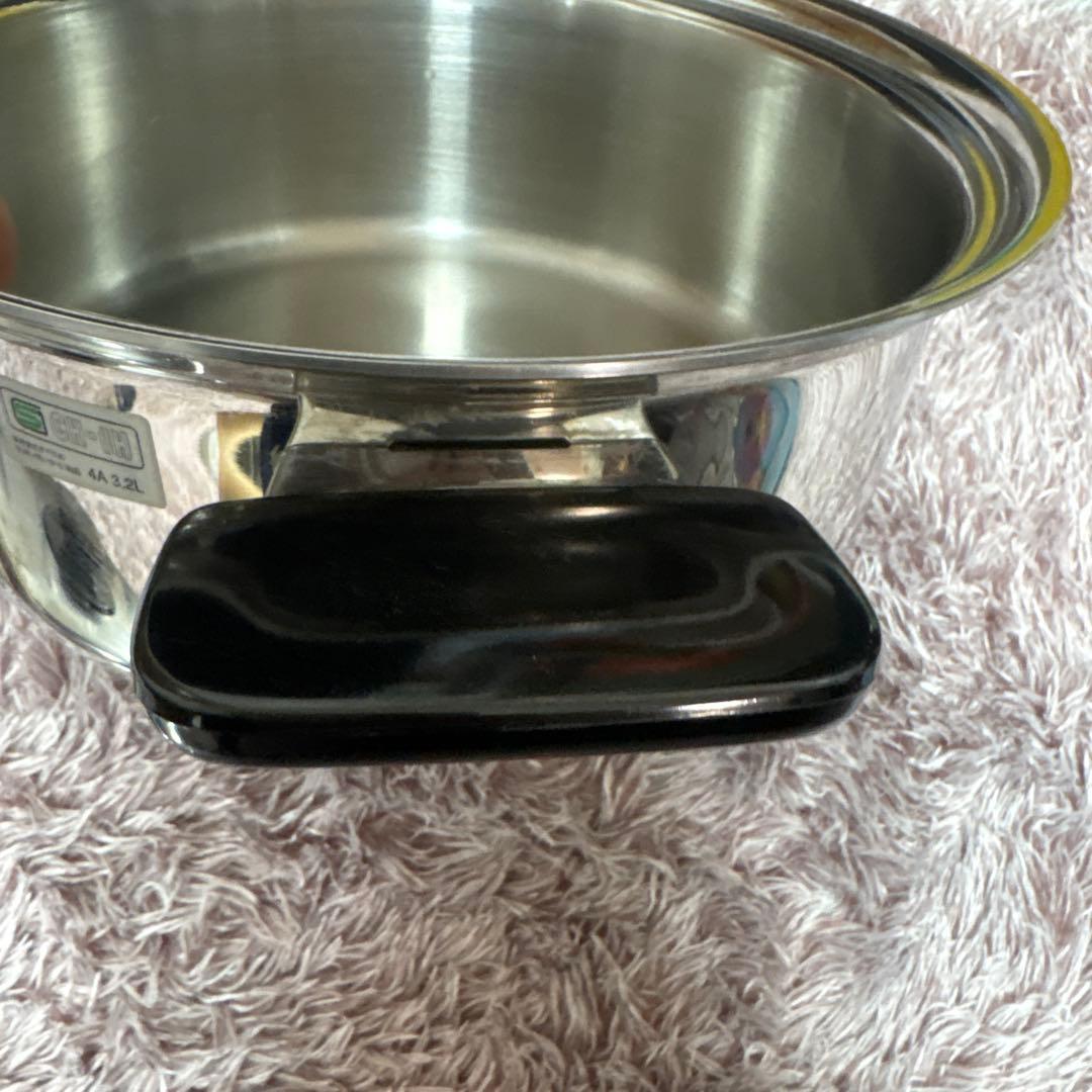 美品 ビタクラフト 両手鍋3.2リットル 7023 VitaCraft